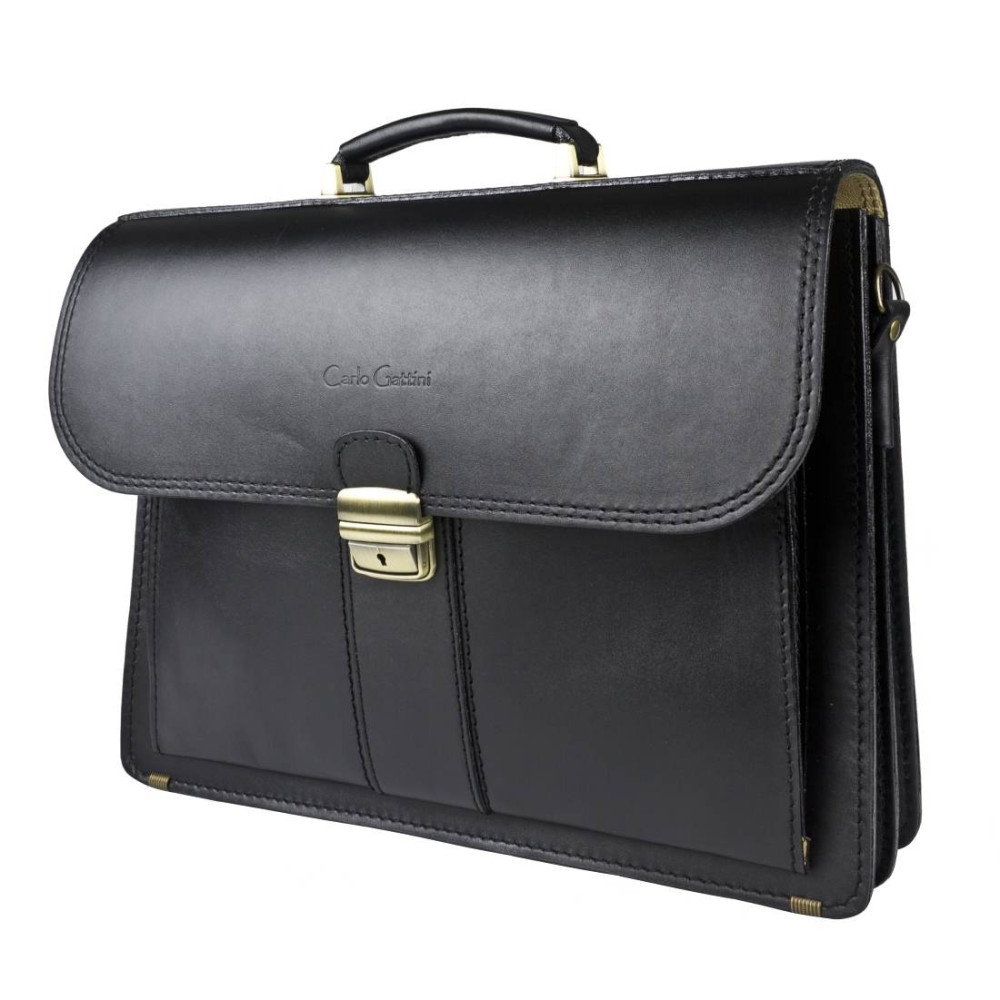 Кожаный портфель Berutti black (арт. 2028-01) Кожаный портфель Berutti black (арт. 2028-01)